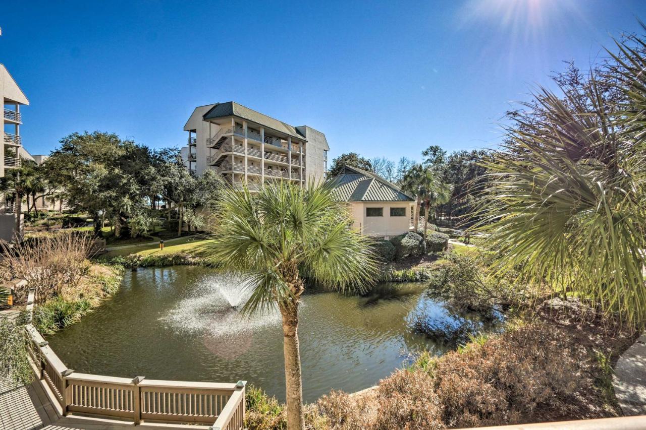 Palmetto Dunes Villa With Lagoon And Fountain Views Hilton Head Island Exterior photo