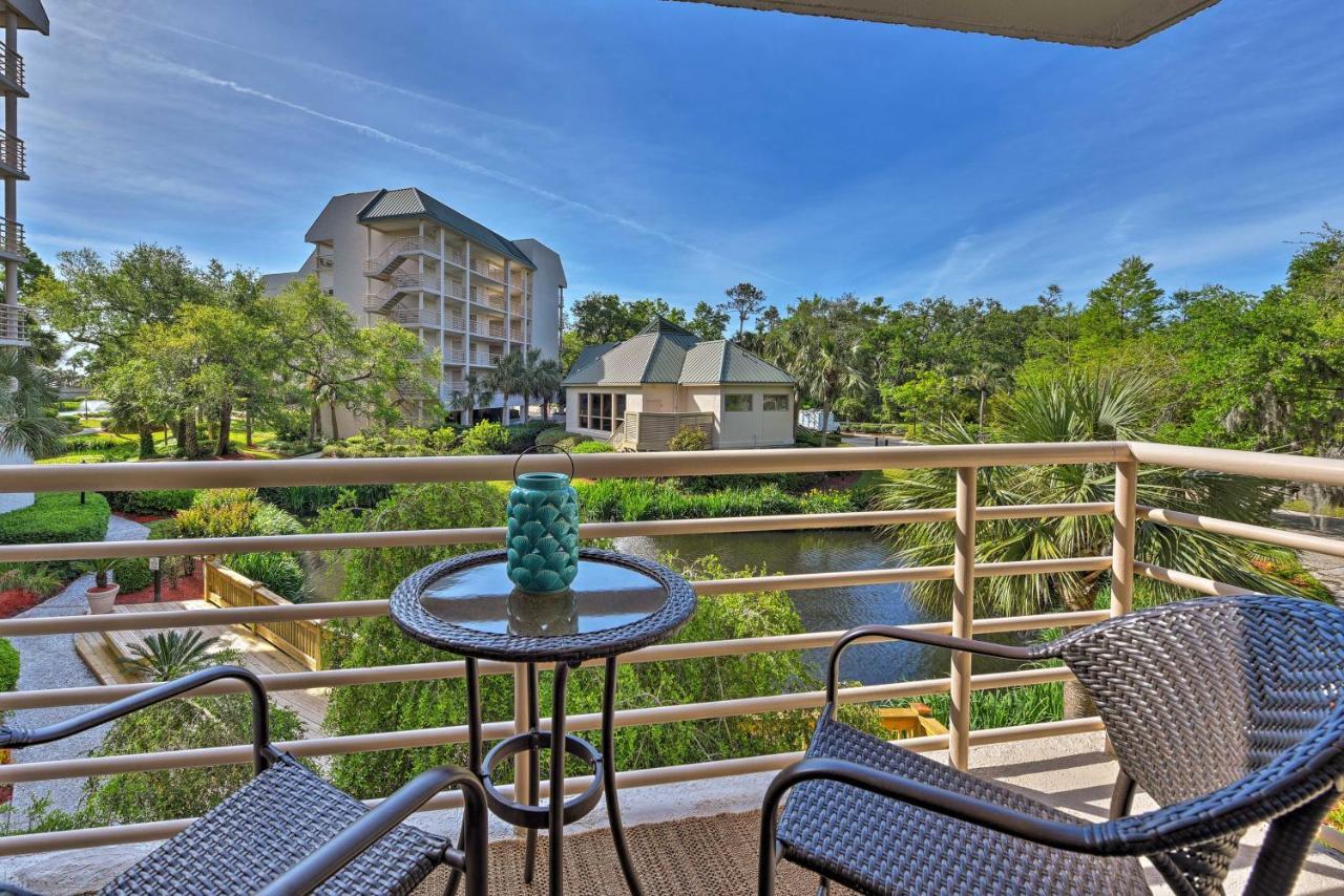 Palmetto Dunes Villa With Lagoon And Fountain Views Hilton Head Island Exterior photo